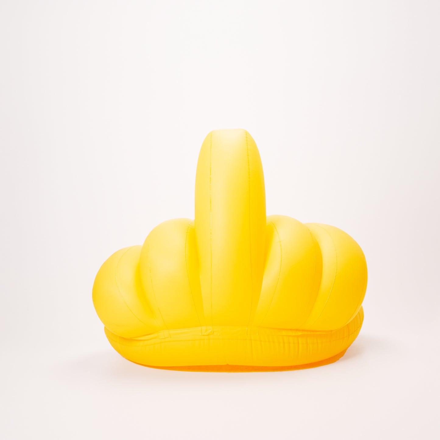 YELLOW MIDDLE FINGER FLOATY