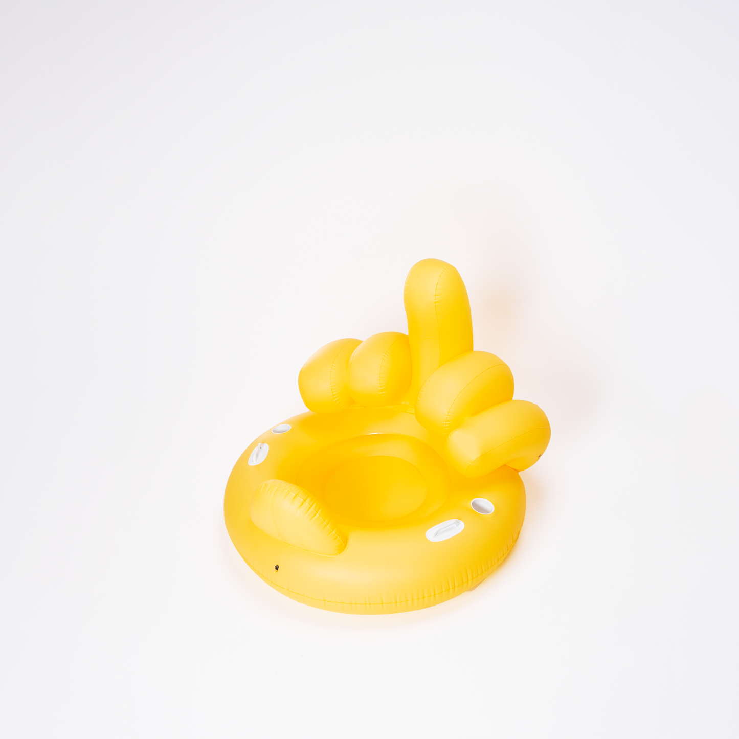 YELLOW MIDDLE FINGER FLOATY