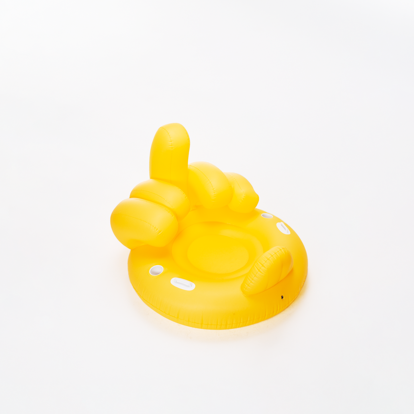 YELLOW MIDDLE FINGER FLOATY